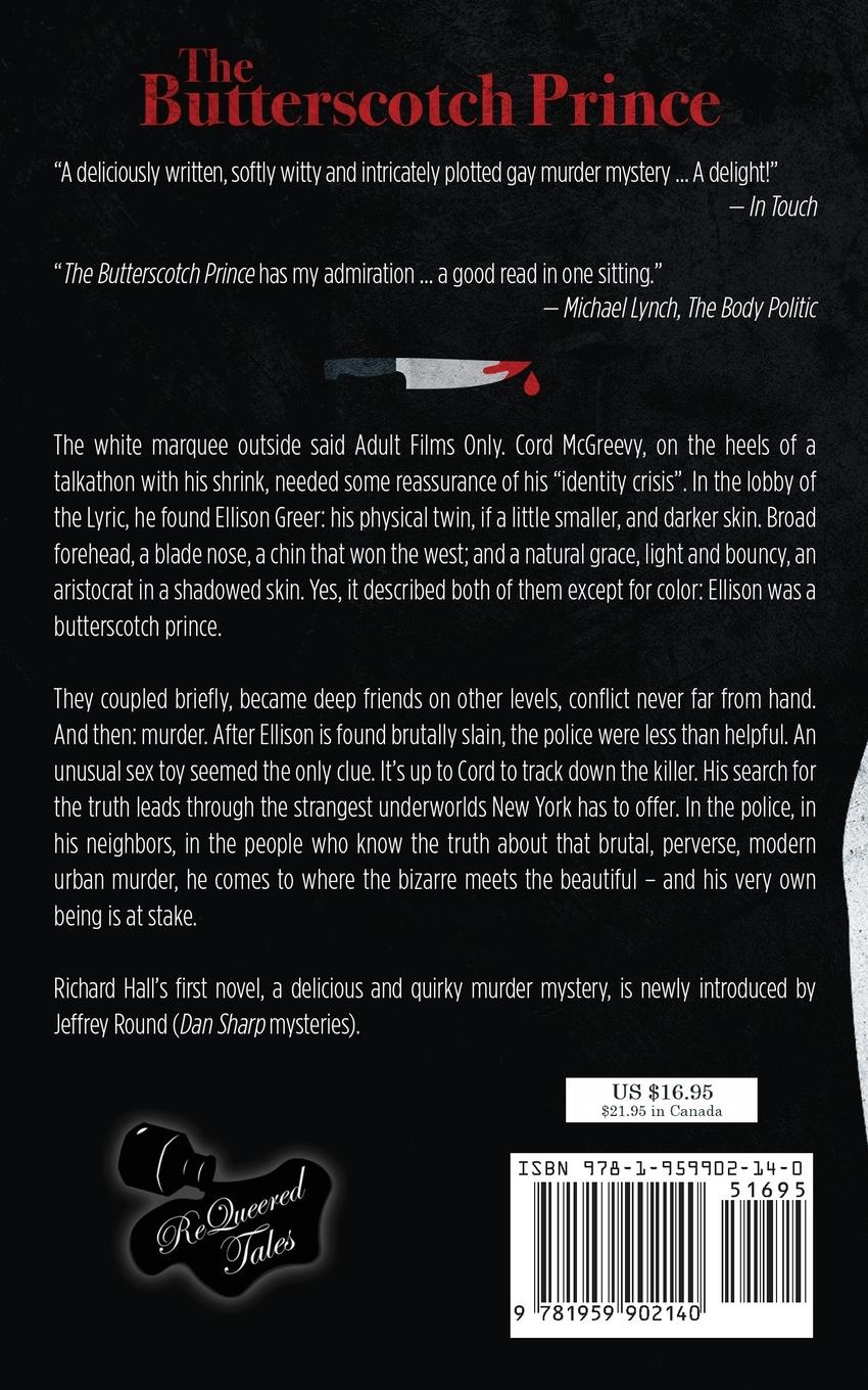 Rückseitencover The Butterscotch Prince