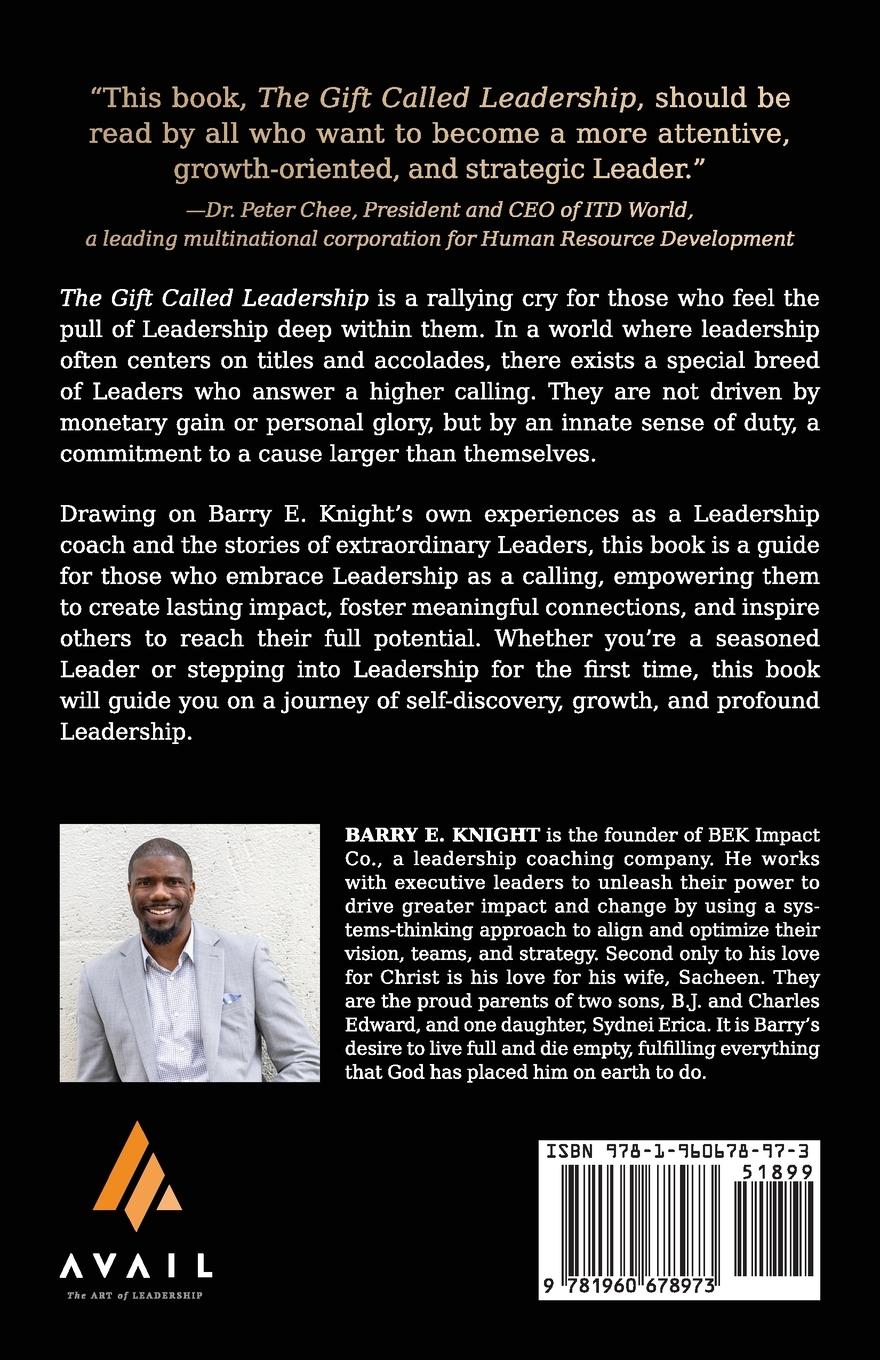 Rückseitencover The Gift Called Leadership