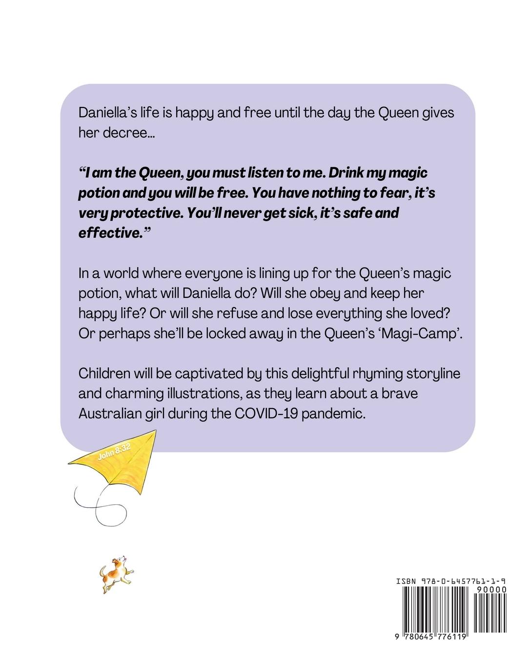 Rückseitencover Daniella and the Queen's Magic Potion