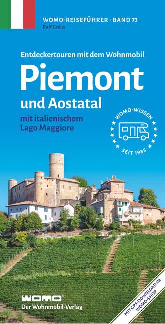 Vorderes Coverbild Entdeckertouren mit dem Wohnmobil Piemont und Aostatal