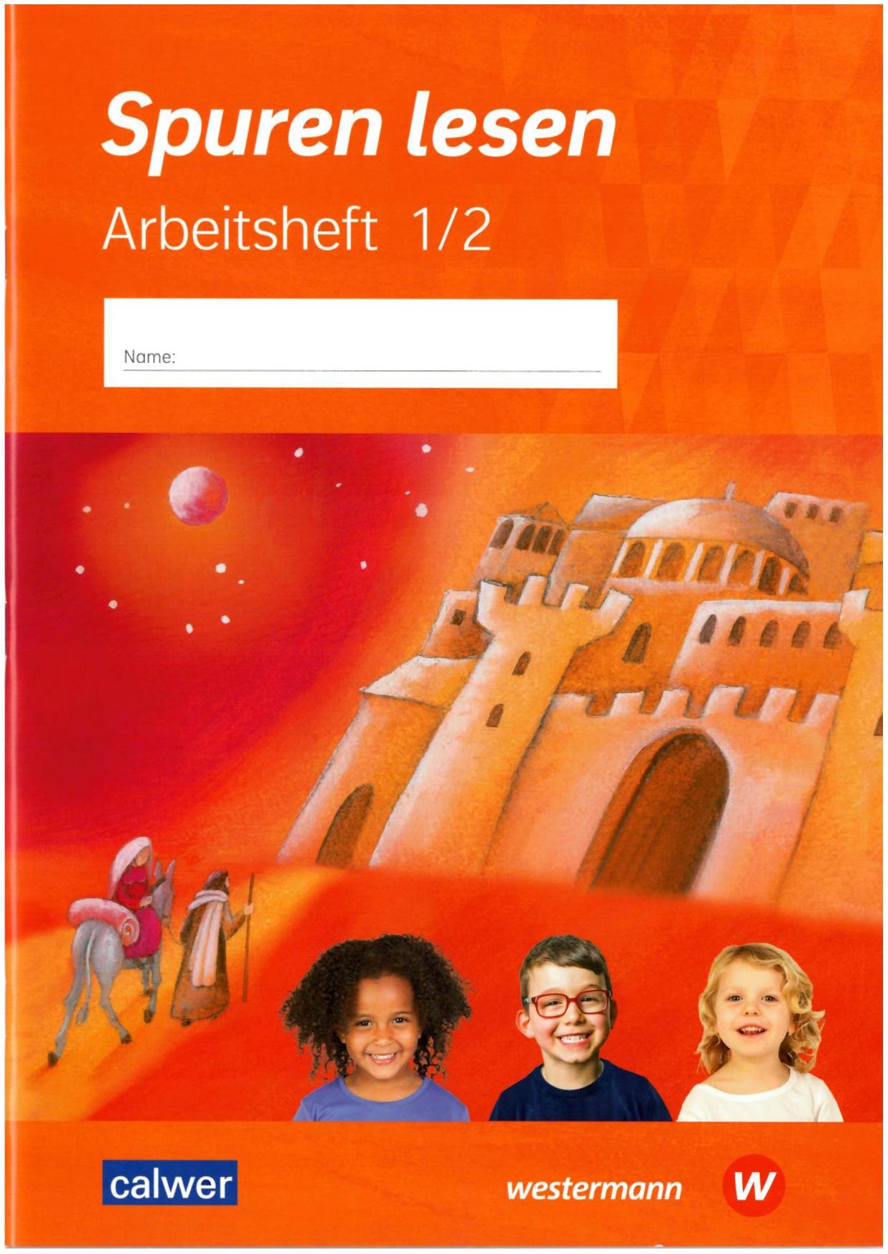 Vorderes Coverbild Spuren lesen 1/2 - Ausgabe 2023 für die Grundschule