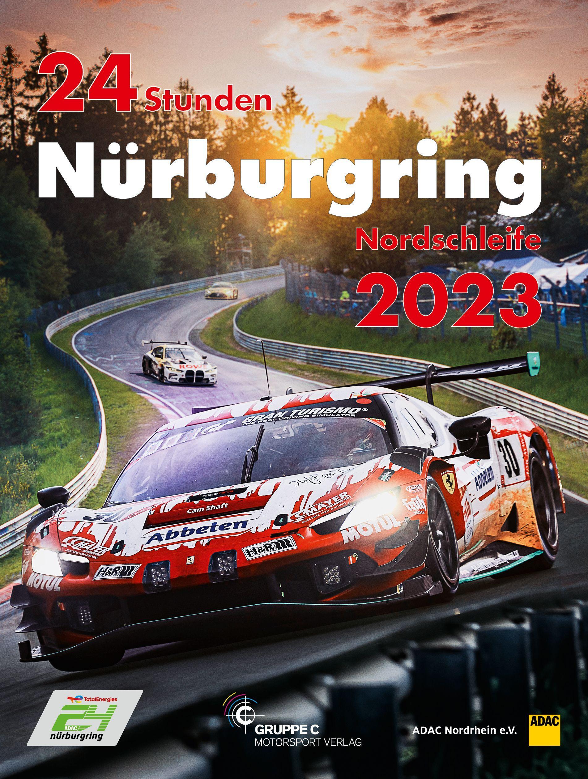 Vorderes Coverbild 24 Stunden Nürburgring Nordschleife 2023