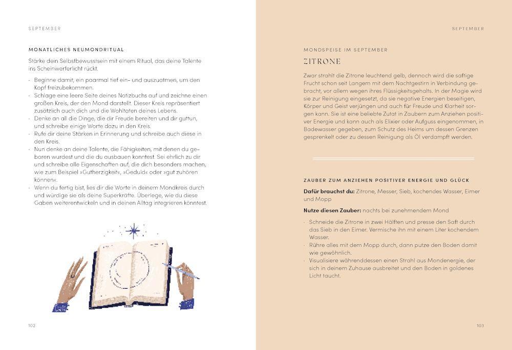 Beispielinhalt (Bild) Mit der Kraft des Mondes