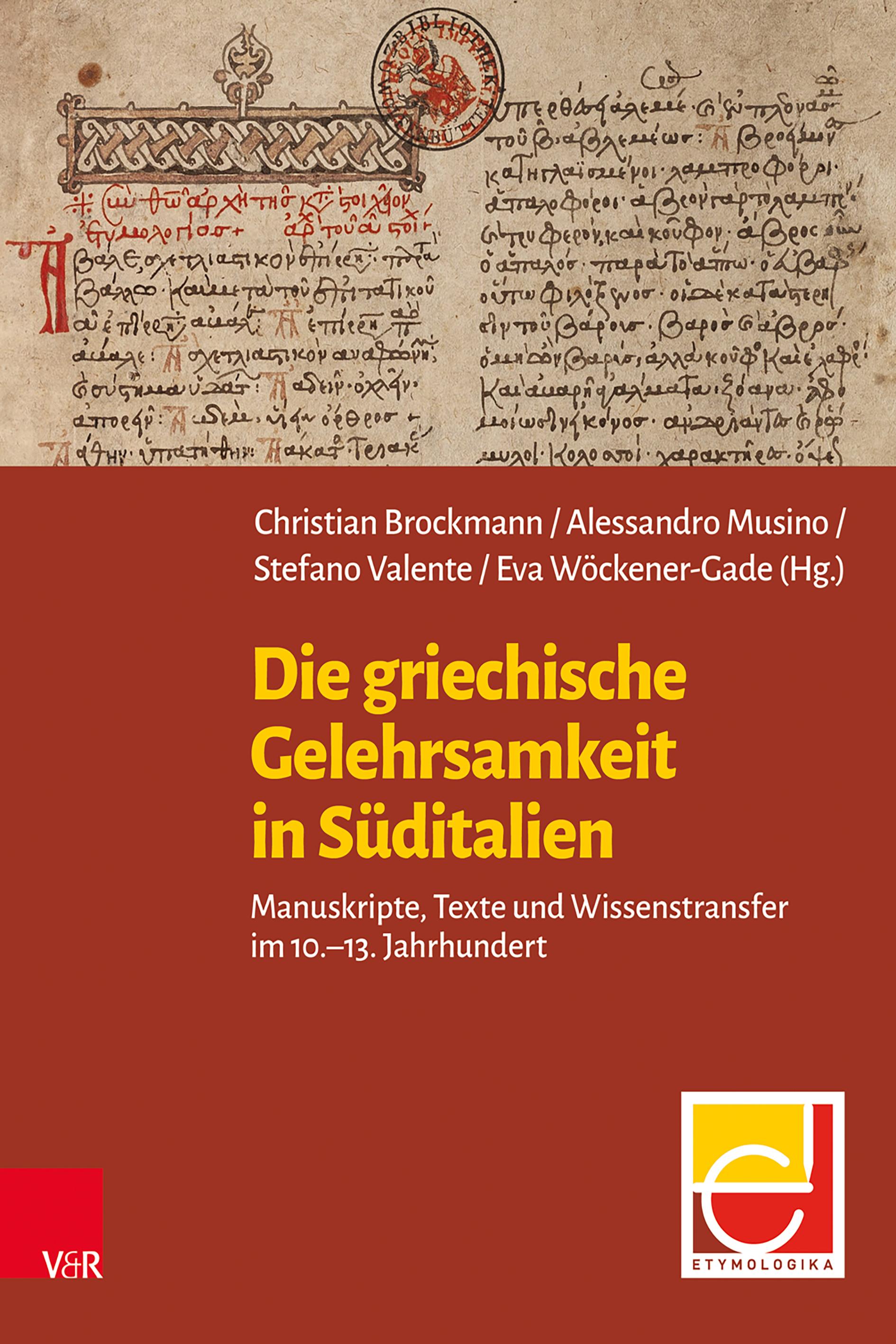 Vorderes Coverbild Die griechische Gelehrsamkeit in Süditalien