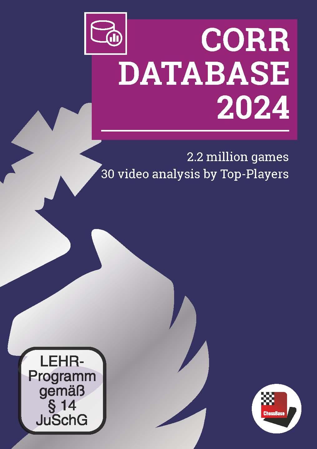 Vorderes Coverbild CORR Database 2024