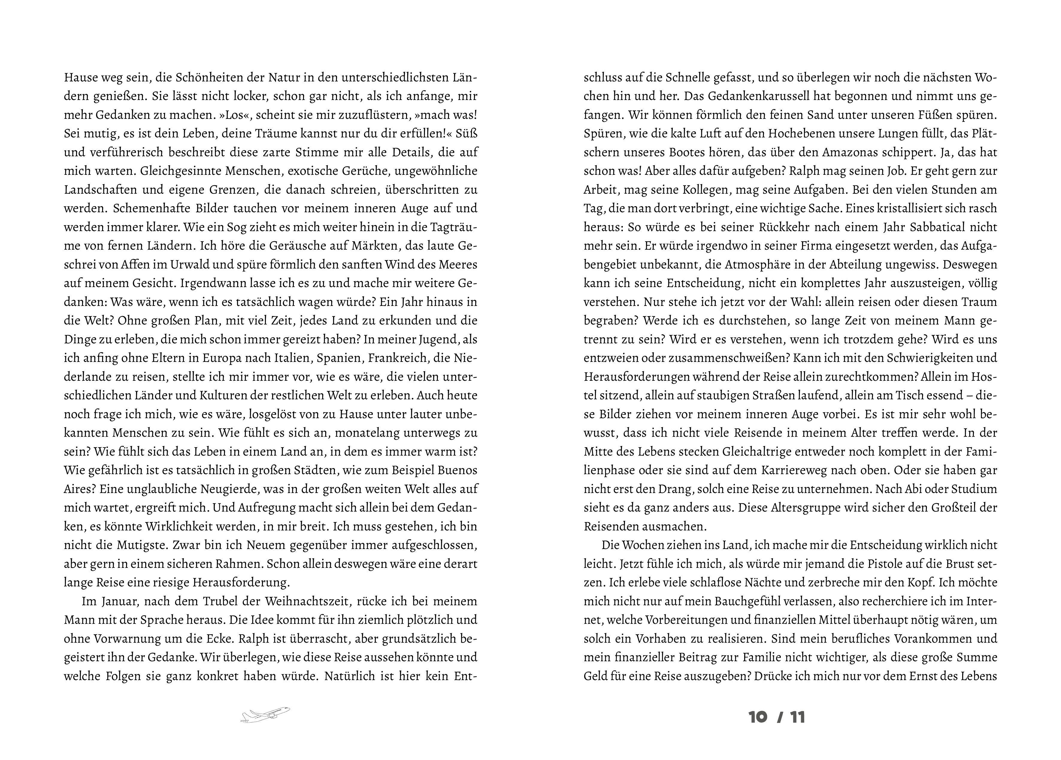 Beispielinhalt (Bild) Midlife Reise