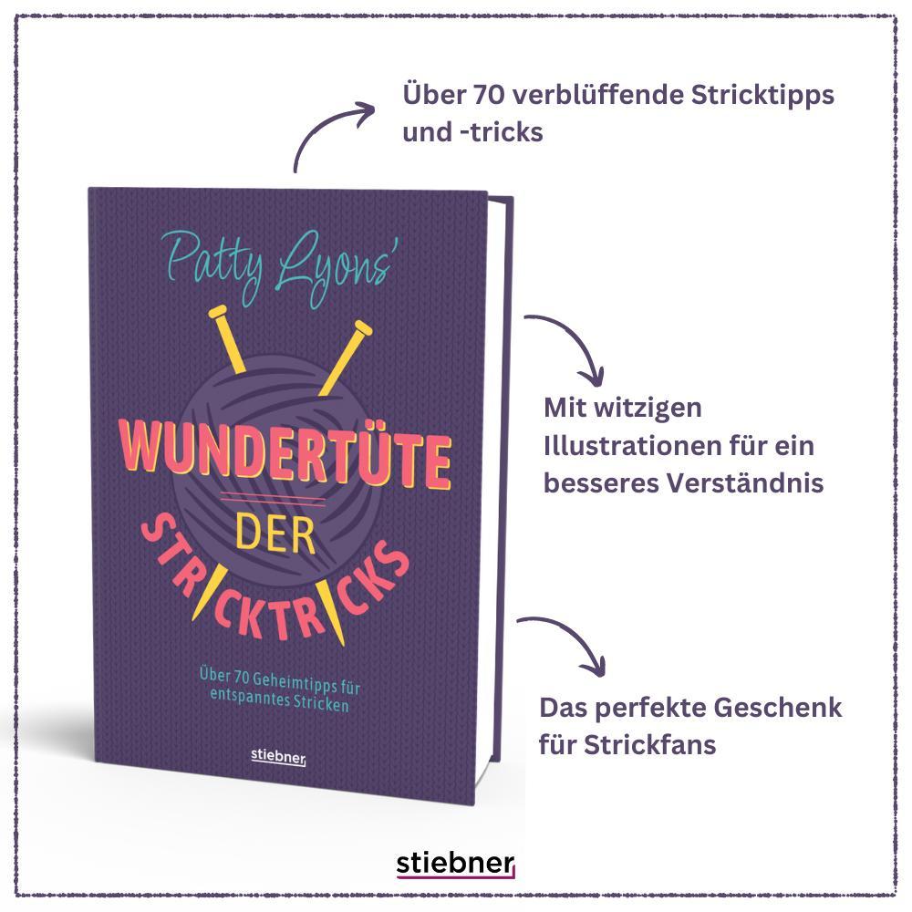 Beispielinhalt (Bild) Patty Lyons' Wundertüte der Stricktricks