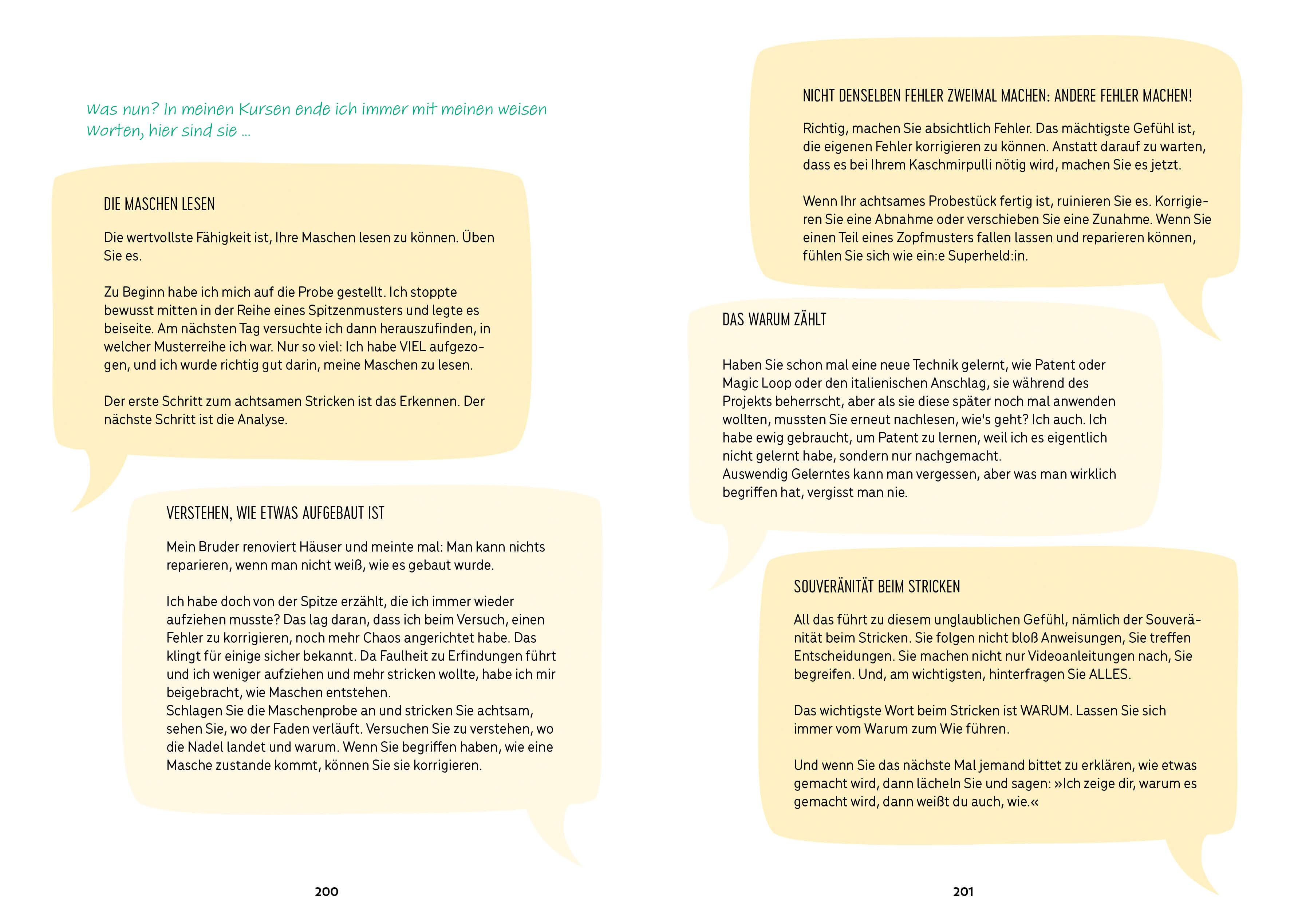 Beispielinhalt (Bild) Patty Lyons' Wundertüte der Stricktricks