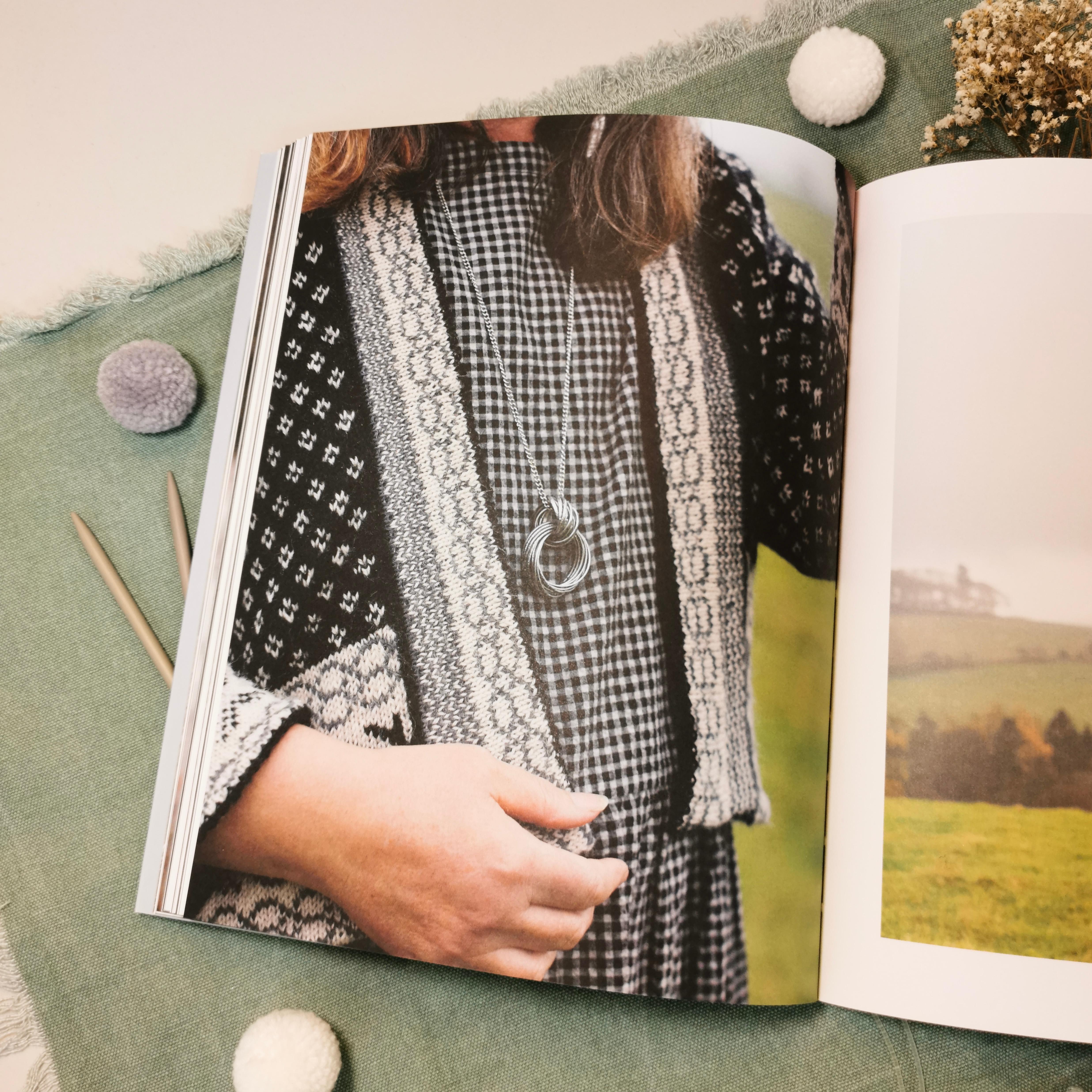 Beispielinhalt (Bild) Shetland-Maschen