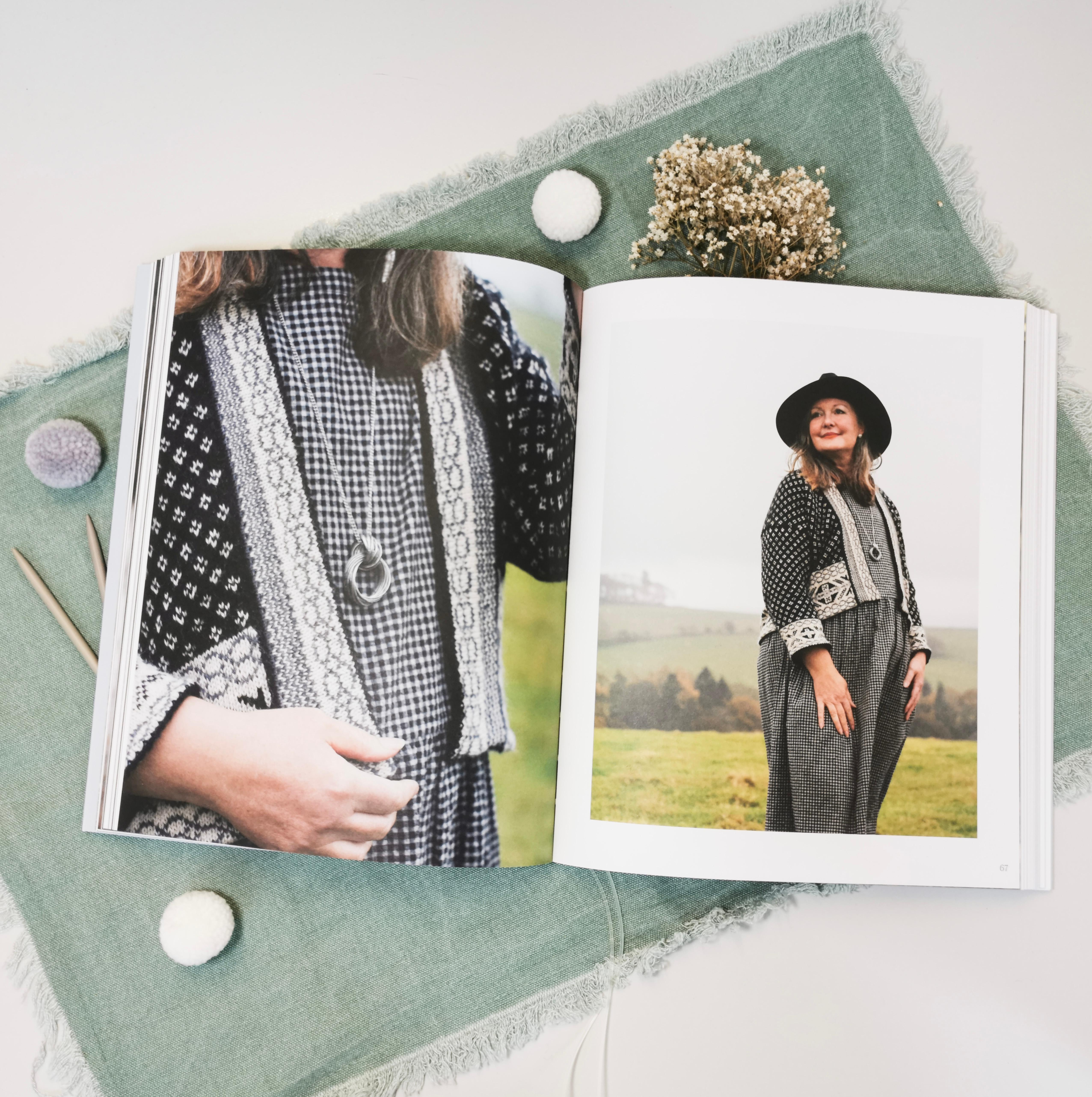 Beispielinhalt (Bild) Shetland-Maschen