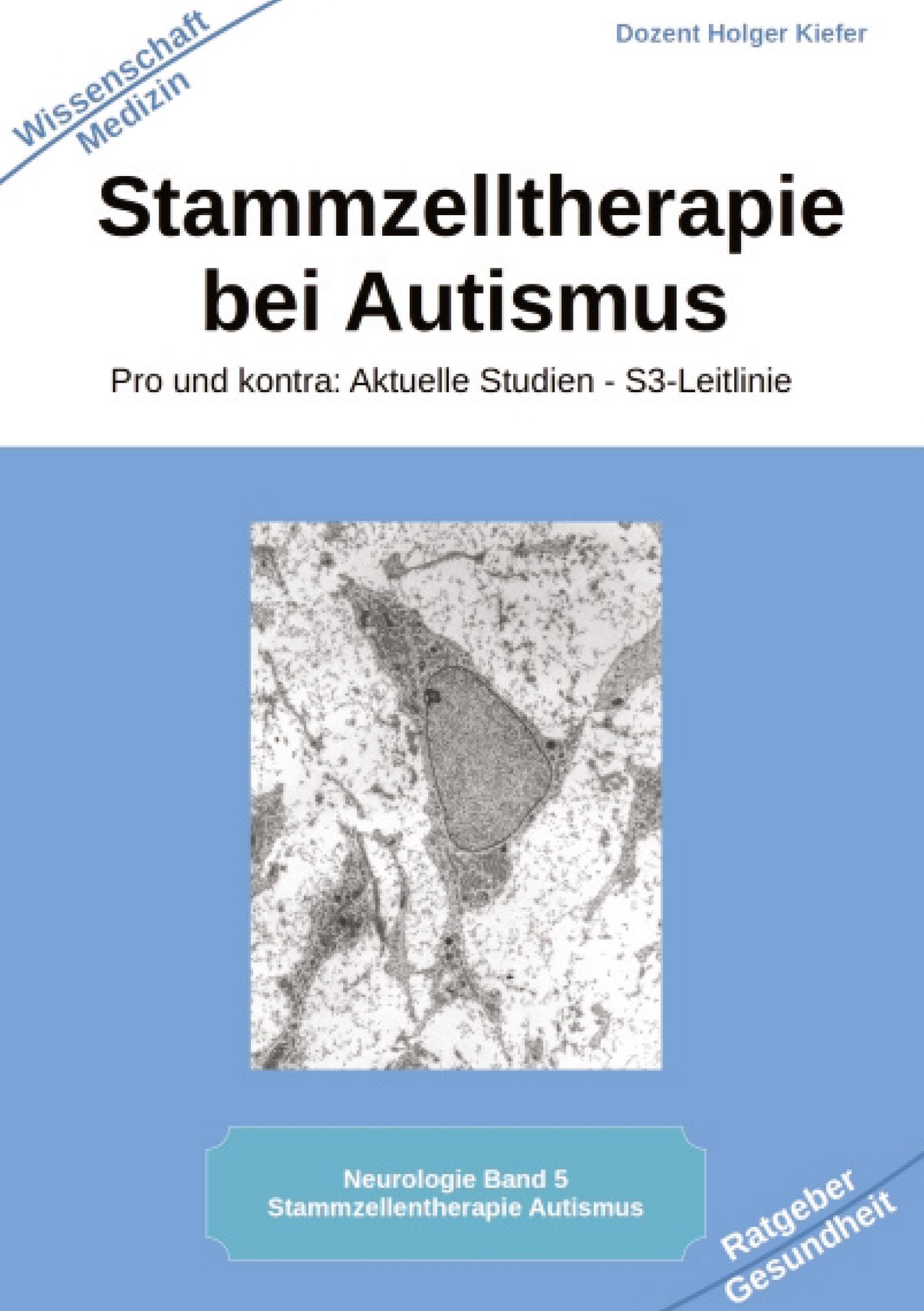 Vorderes Coverbild Stammzelltherapie bei Autismus