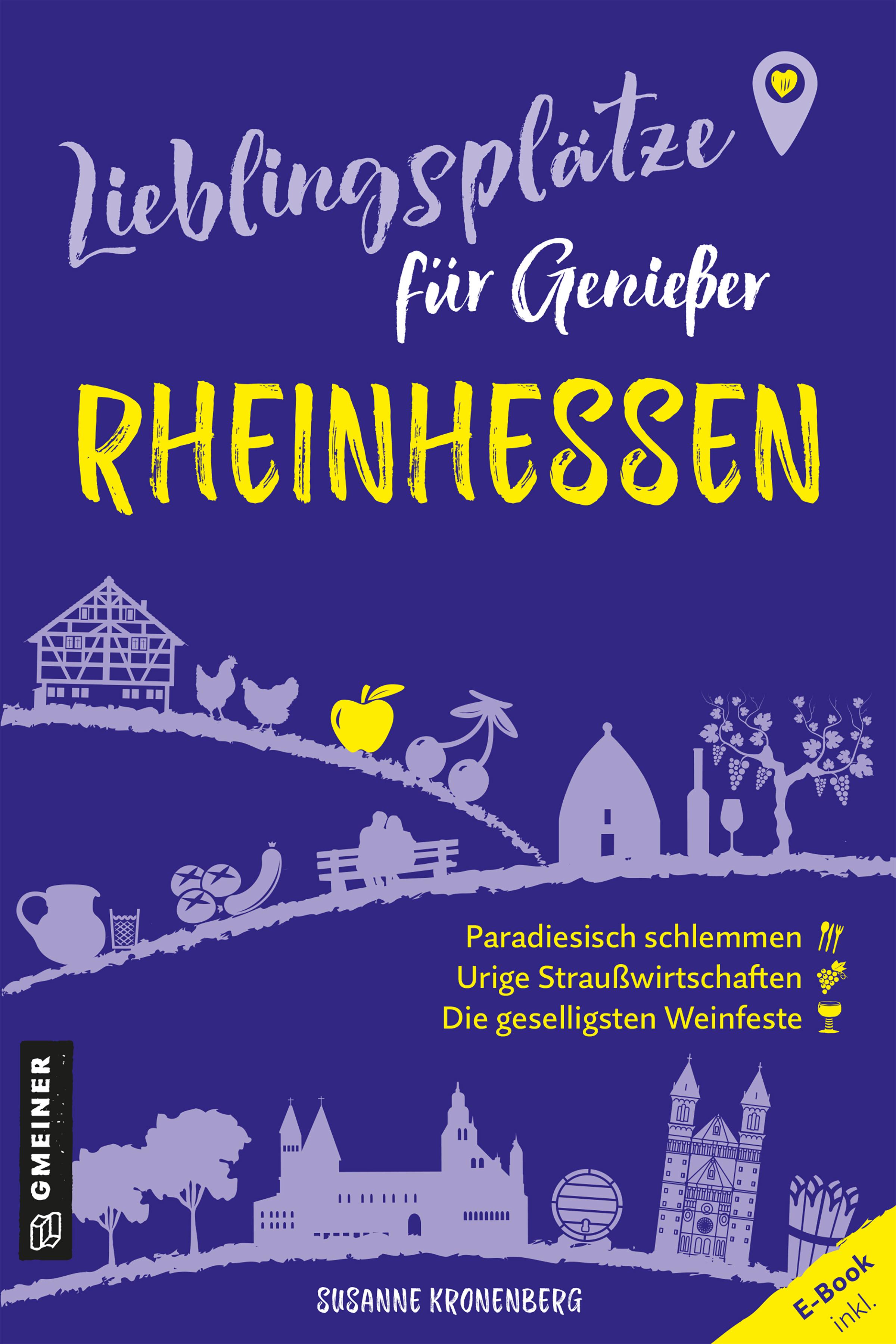 Vorderes Coverbild Lieblingsplätze für Genießer - Rheinhessen