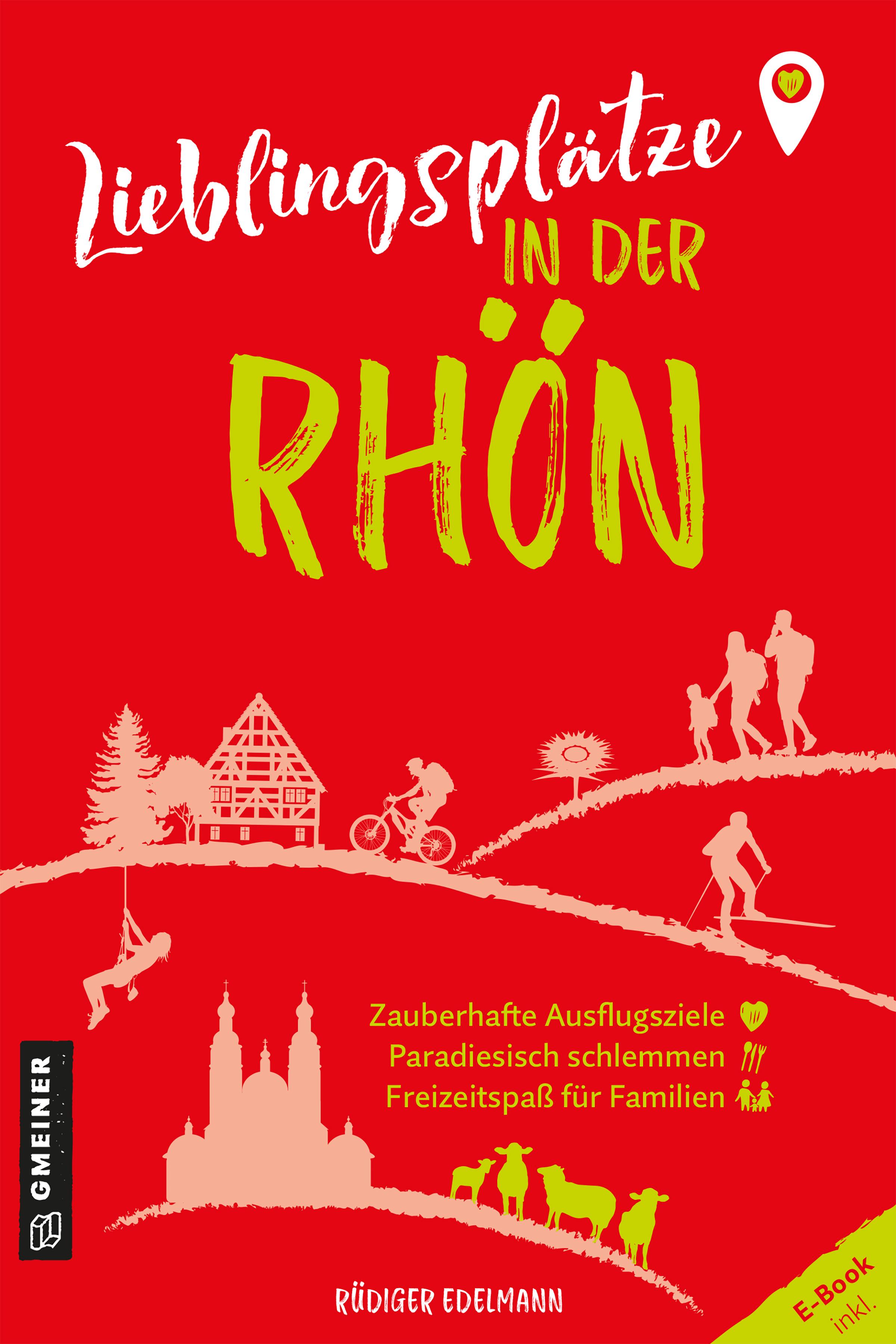 Vorderes Coverbild Lieblingsplätze in der Rhön