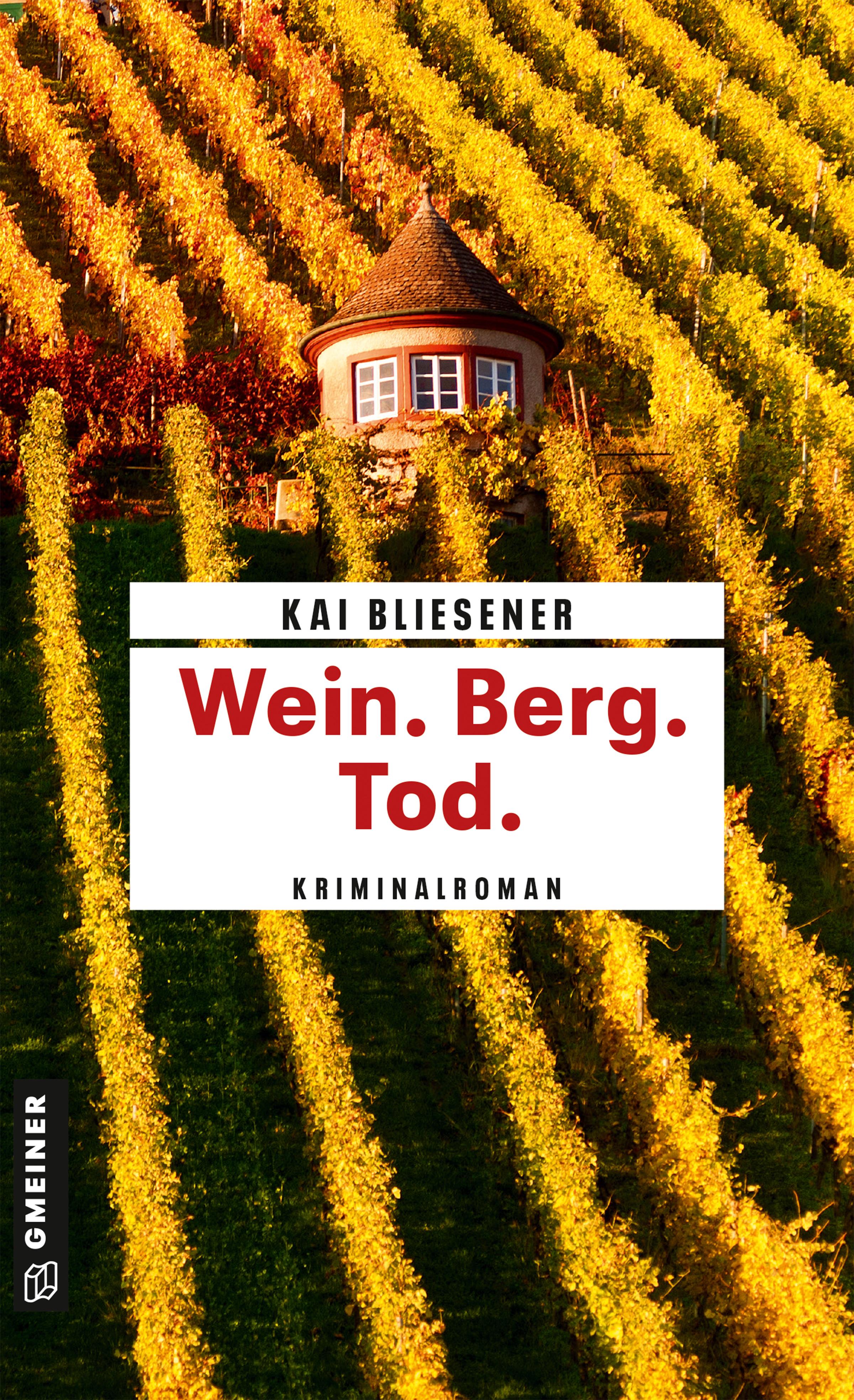 Vorderes Coverbild Wein. Berg. Tod.