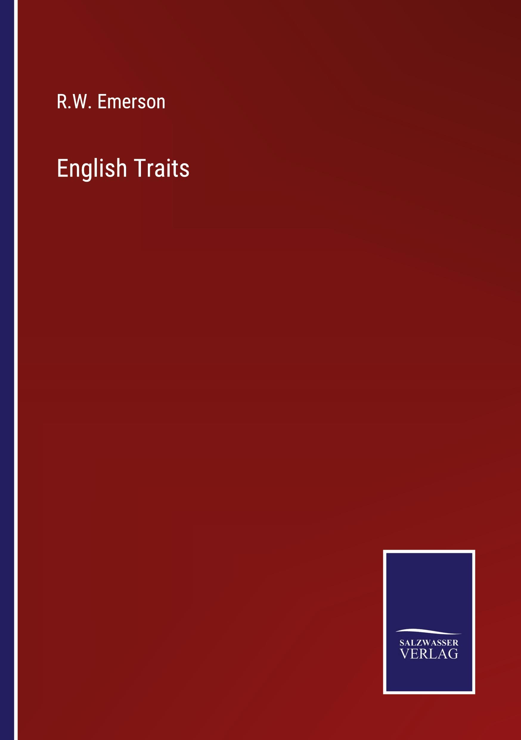 Vorderes Coverbild English Traits