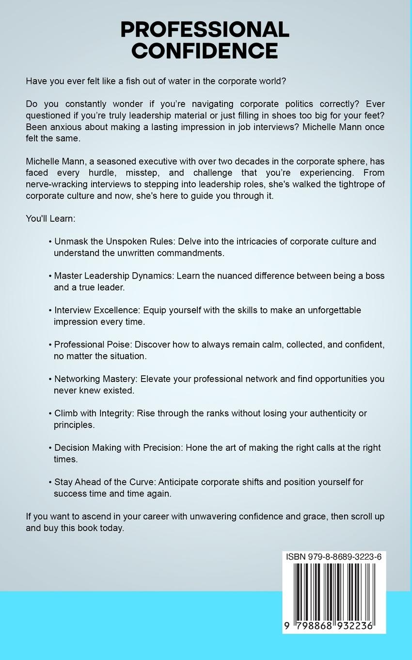 Rückseitencover Professional Confidence