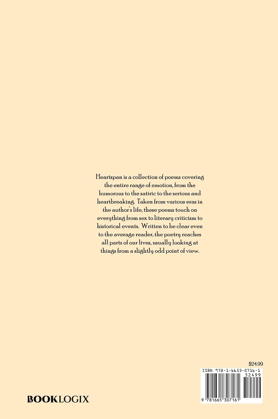 Rückseitencover Heartspan