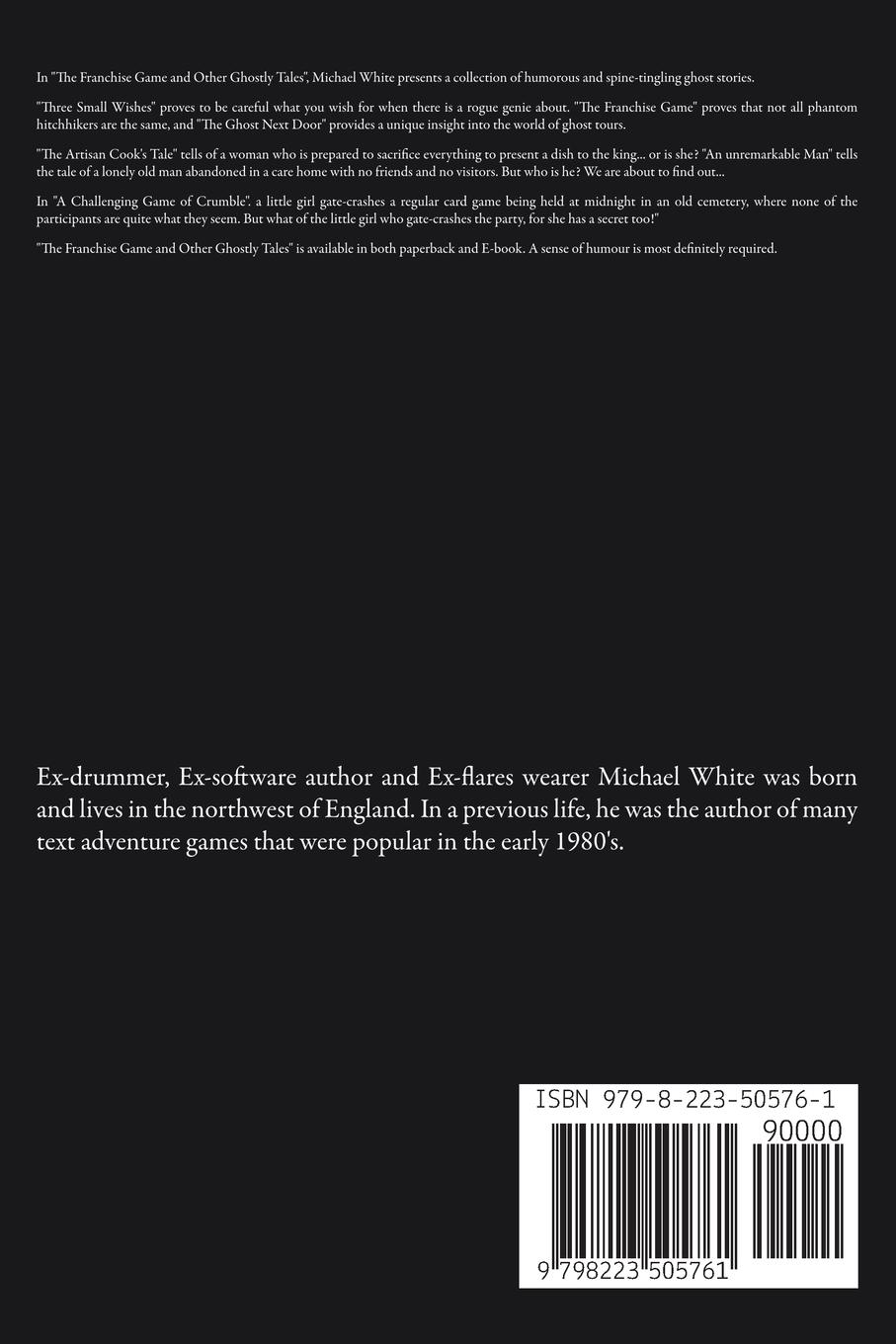 Rückseitencover The Franchise Game and Other Ghostly Tales