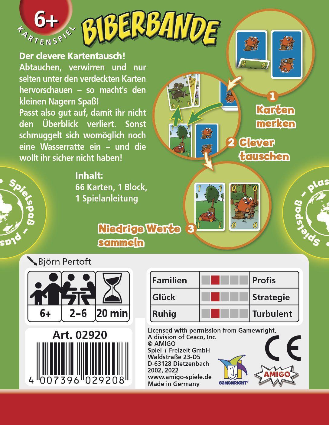 Beispielinhalt (Bild) Biberbande