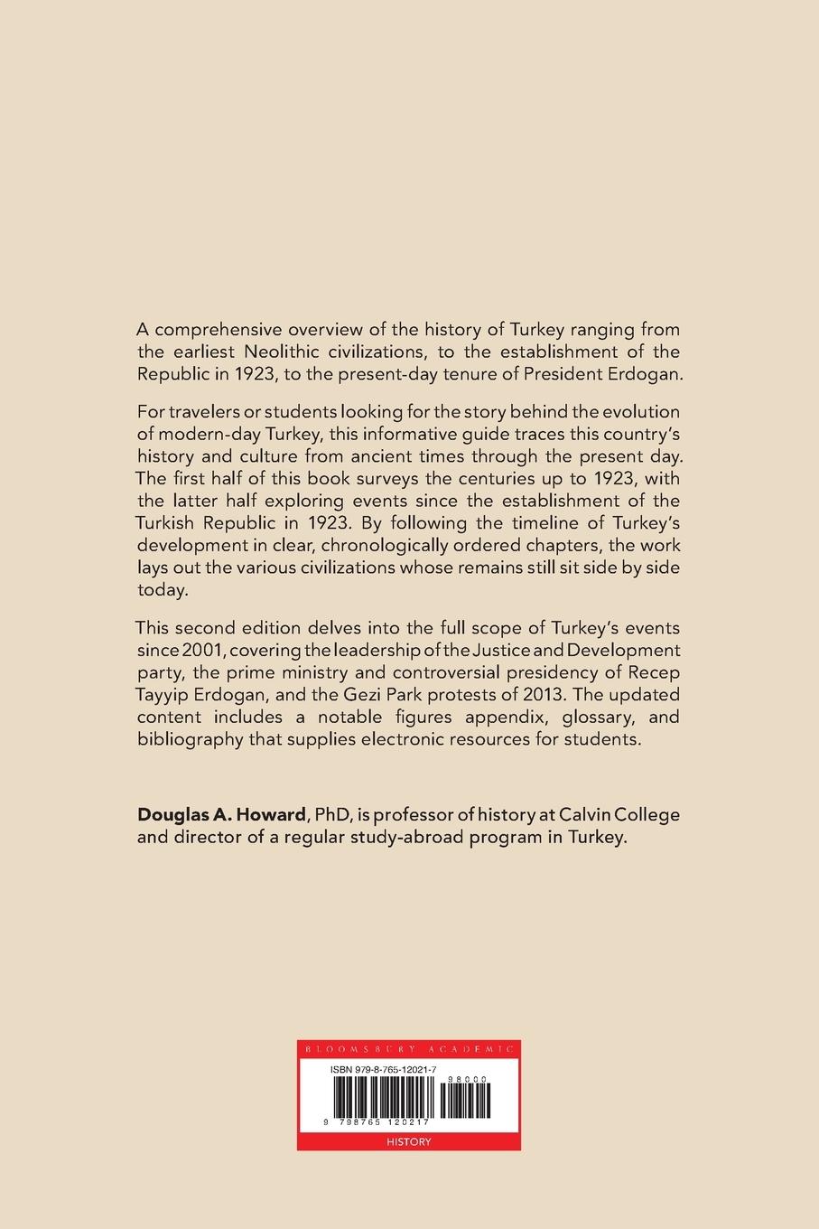 Rückseitencover The History of Turkey