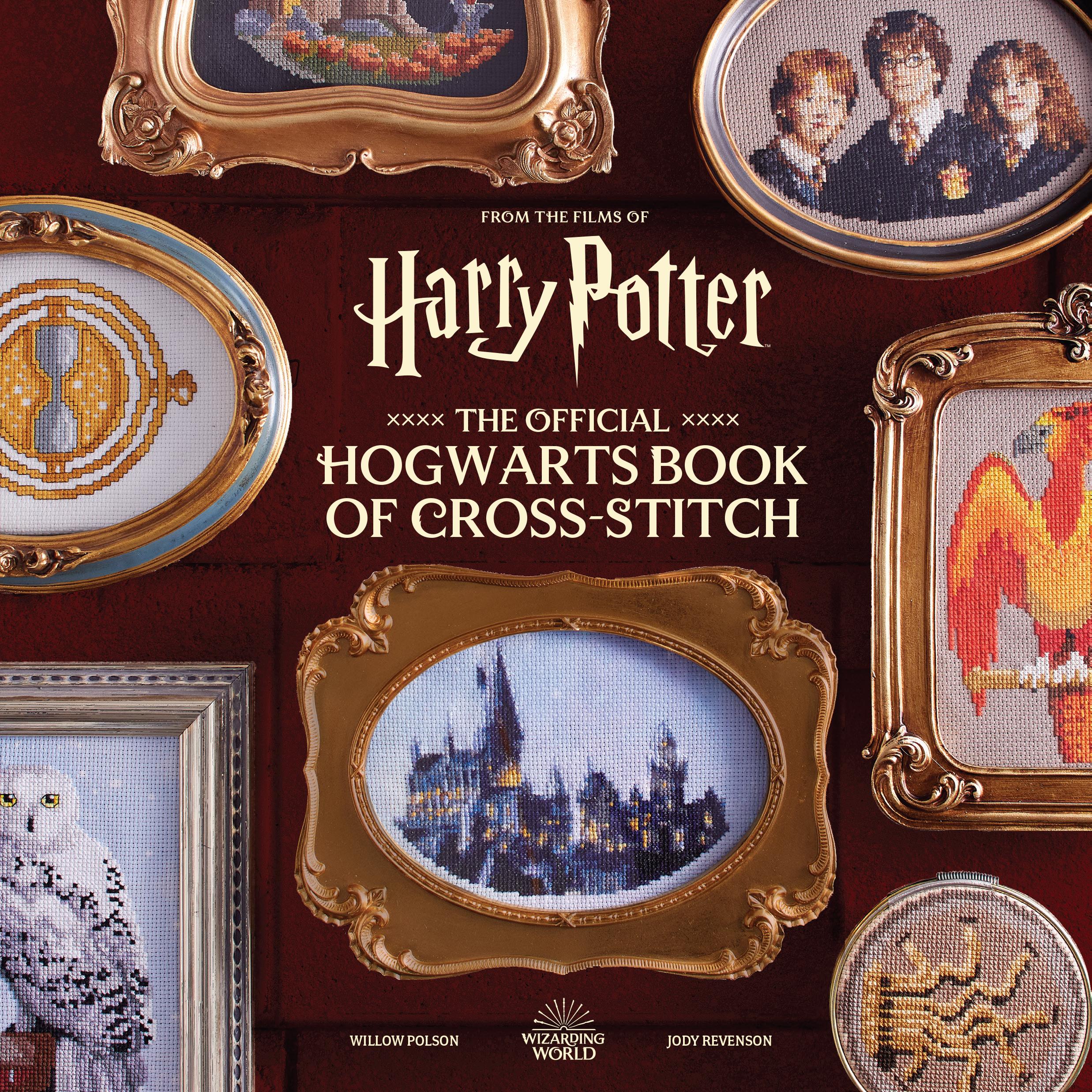 Vorderes Coverbild Harry Potter: The Official Hogwarts Book of Cross-Stitch
