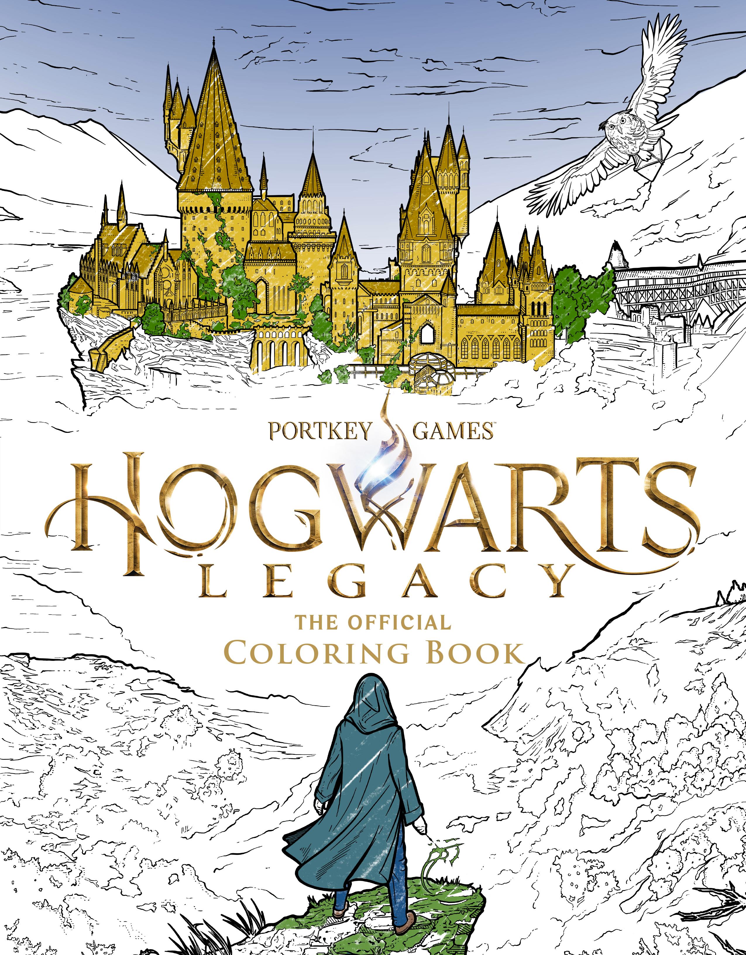Vorderes Coverbild Hogwarts Legacy: The Official Coloring Book