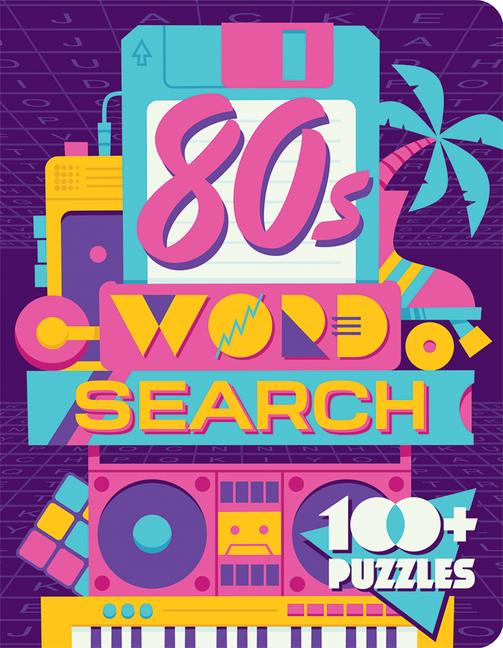 Vorderes Coverbild 80s Word Search