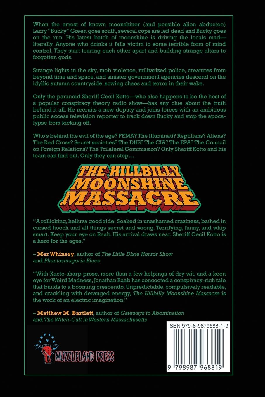 Rückseitencover The Hillbilly Moonshine Massacre
