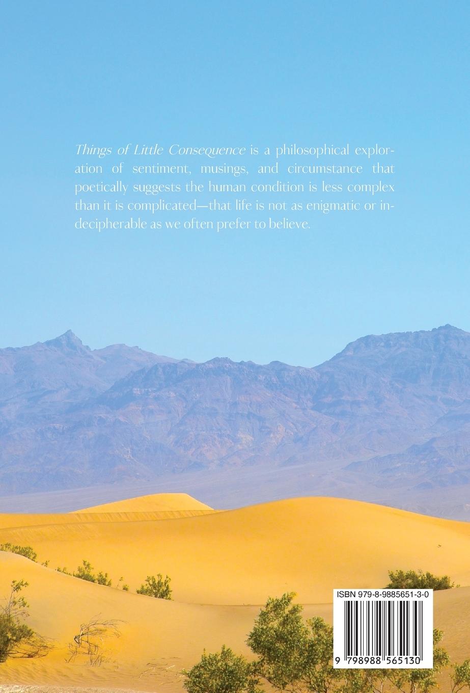 Rückseitencover Things of Little Consequence