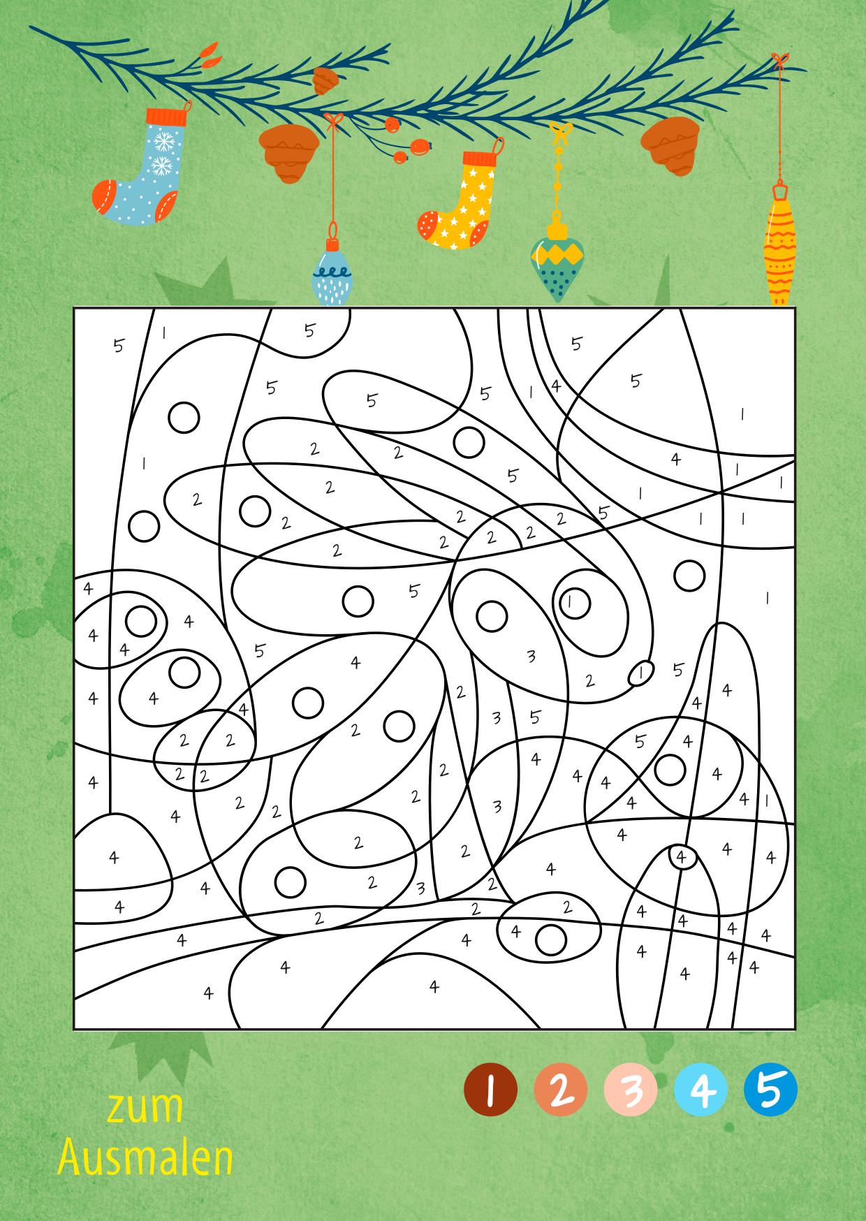 Beispielinhalt (Bild) Rätseladventskalender for Kids 3
