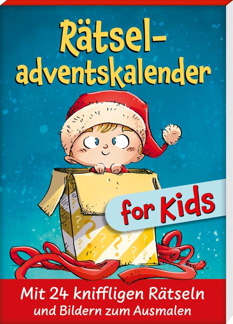 Vorderes Coverbild Rätseladventskalender for Kids 3