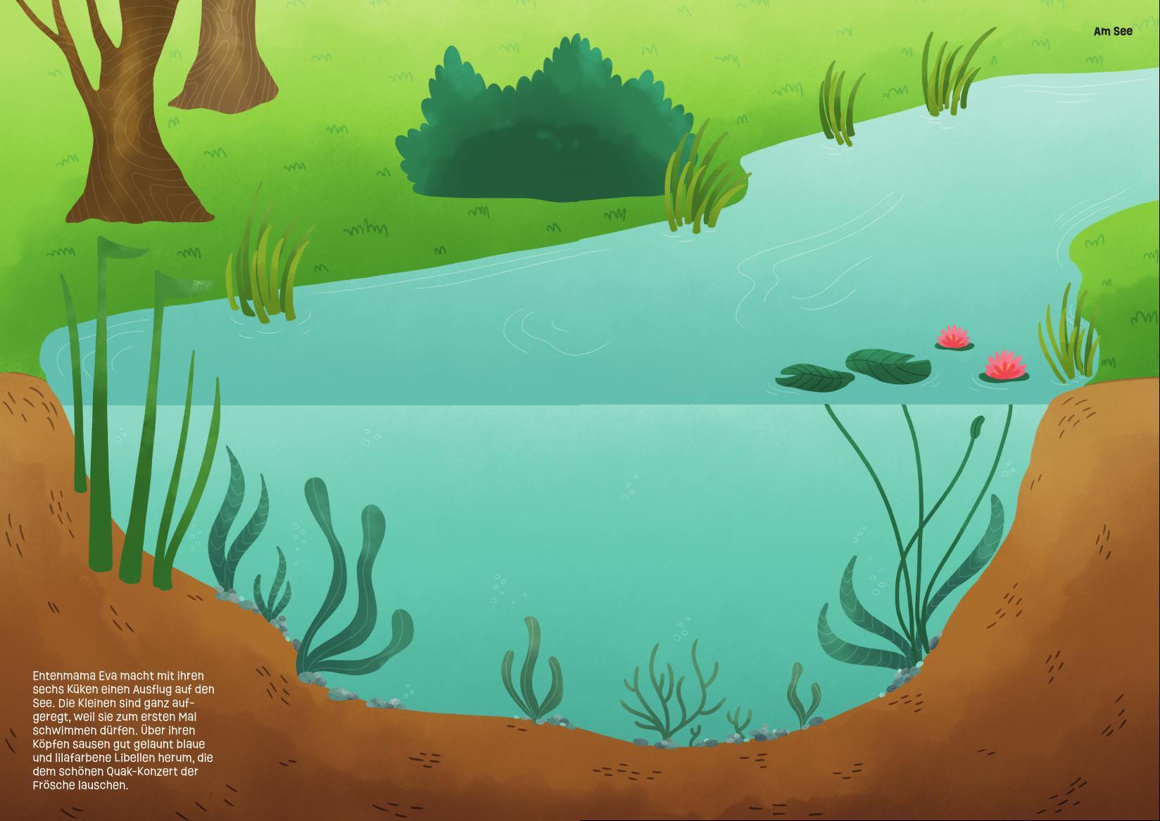 Beispielinhalt (Bild) Mein allererstes Stickeralbum - Tiere