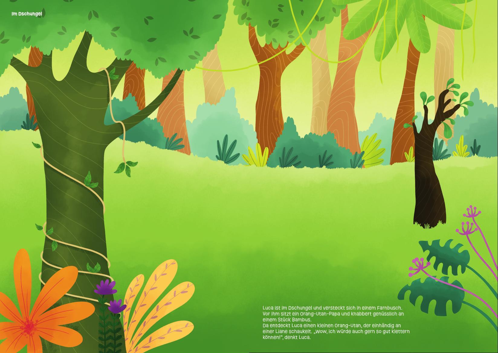 Beispielinhalt (Bild) Mein allererstes Stickeralbum - Tiere