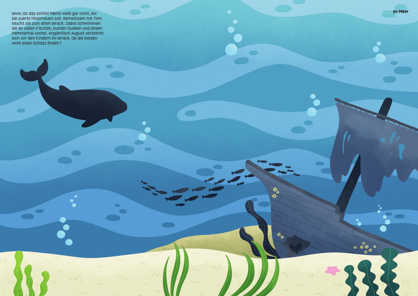 Beispielinhalt (Bild) Mein allererstes Stickeralbum - Tiere