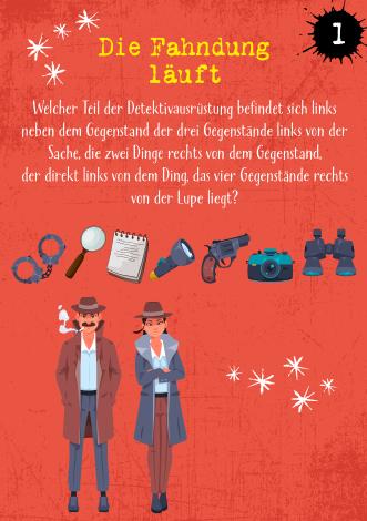 Beispielinhalt (Bild) Krimi-Adventskalender to go 6
