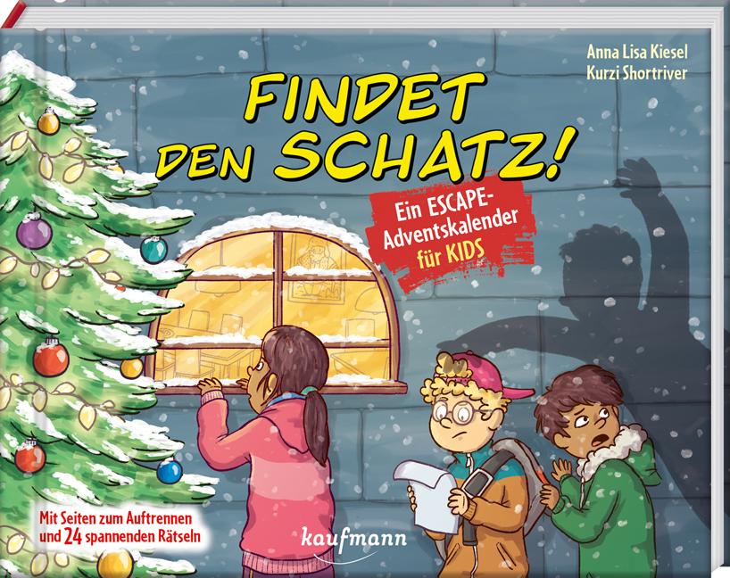 Vorderes Coverbild Findet den Schatz! - Ein Escape-Adventskalender für Kids