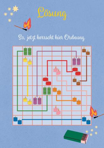 Beispielinhalt (Bild) Rätseladventskalender to go 7