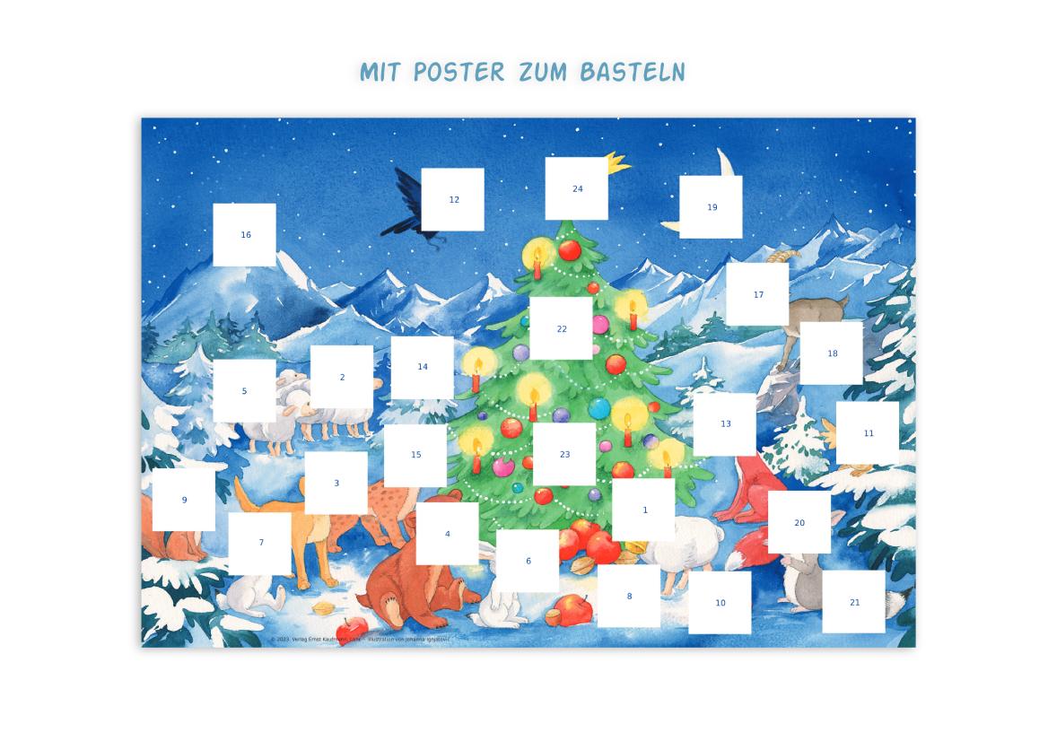 Beispielinhalt (Bild) Rica sucht das Christkind