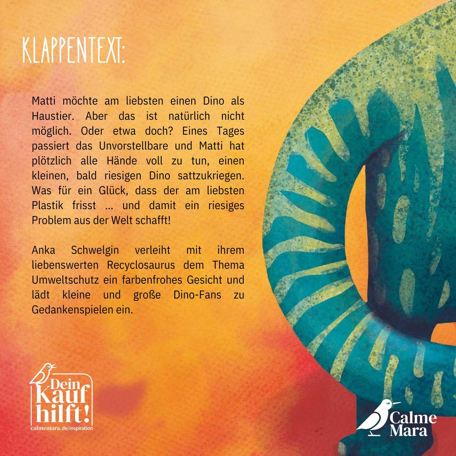 Beispielinhalt (Bild) Der Recyclosaurus