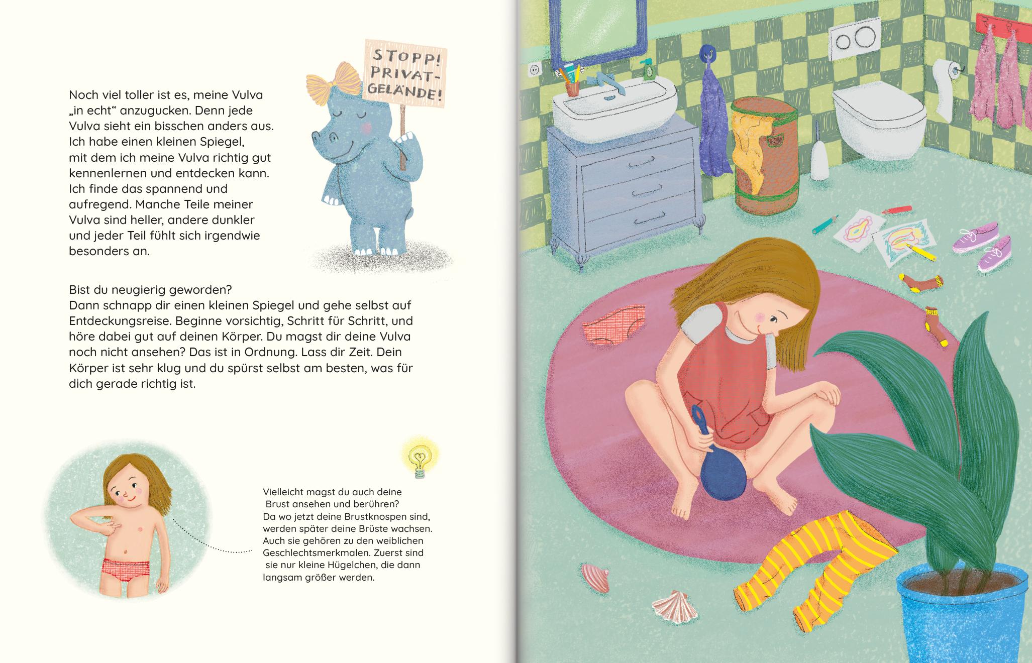 Beispielinhalt (Bild) Lumi lernt sich kennen