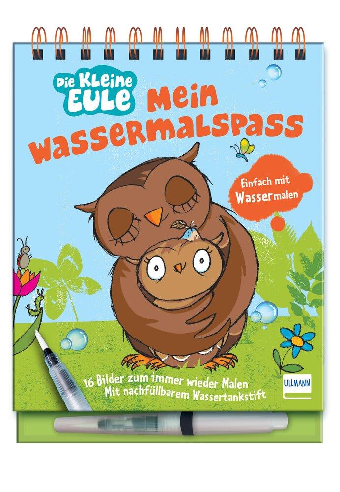 Vorderes Coverbild Mein Wassermalspaß - Die kleine Eule