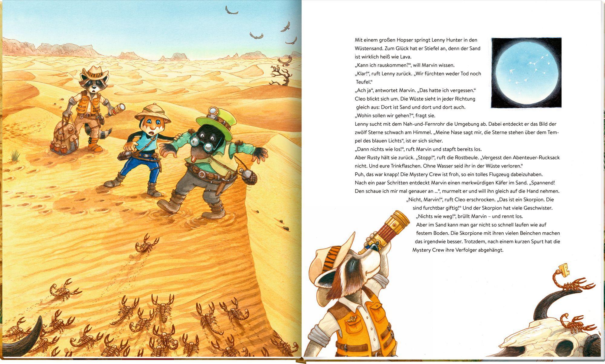 Beispielinhalt (Bild) Lenny Hunter - Im Tal der Mondblume (Bd. 2)