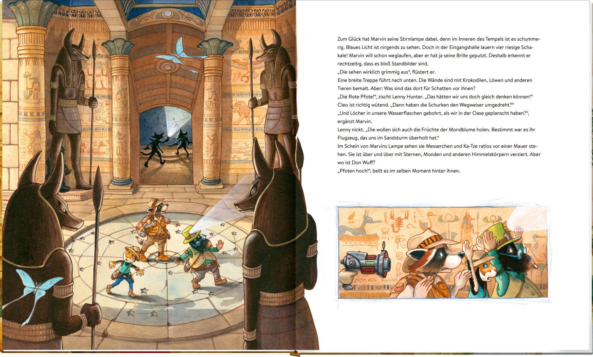 Beispielinhalt (Bild) Lenny Hunter - Im Tal der Mondblume (Bd. 2)