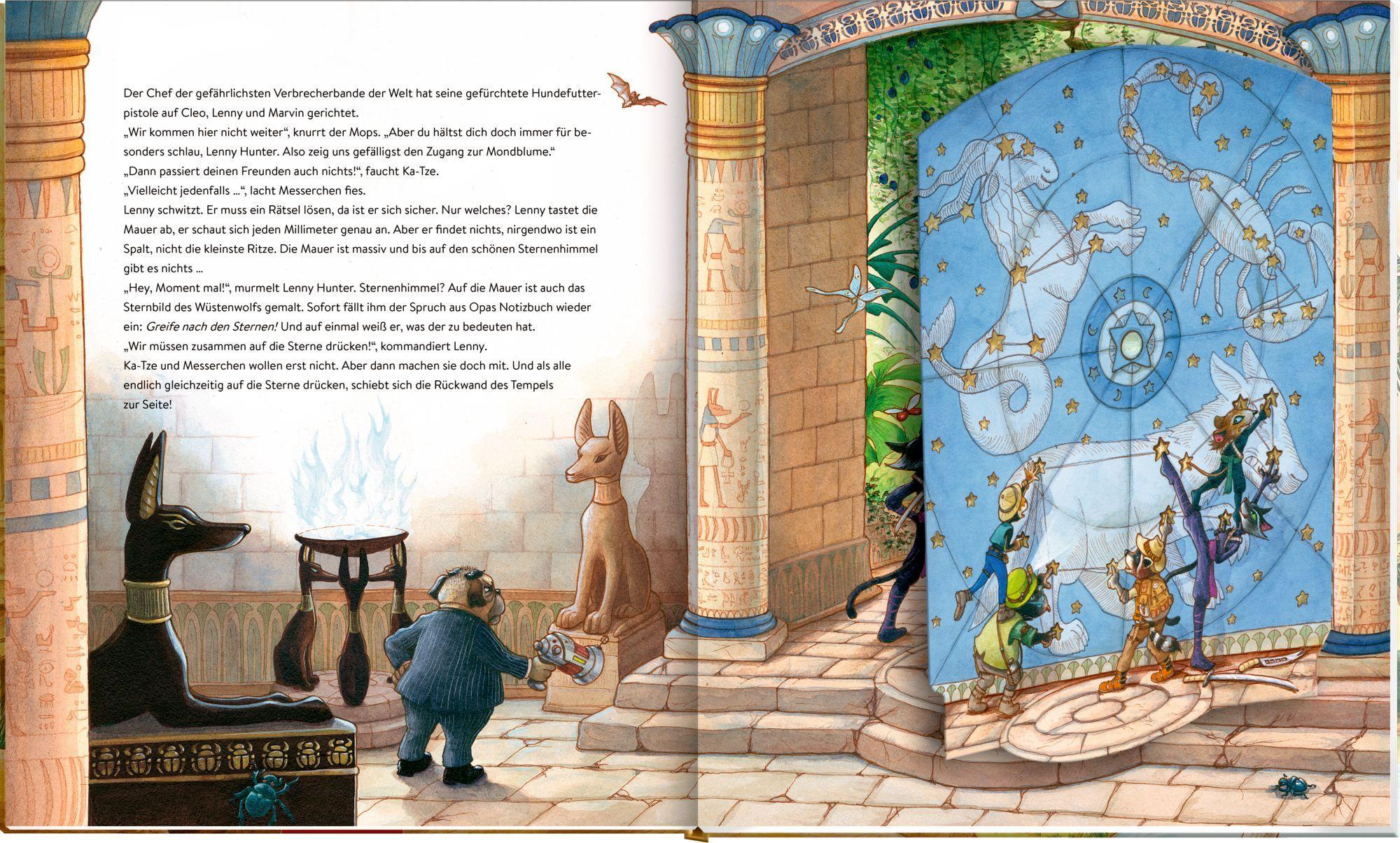 Beispielinhalt (Bild) Lenny Hunter - Im Tal der Mondblume (Bd. 2)