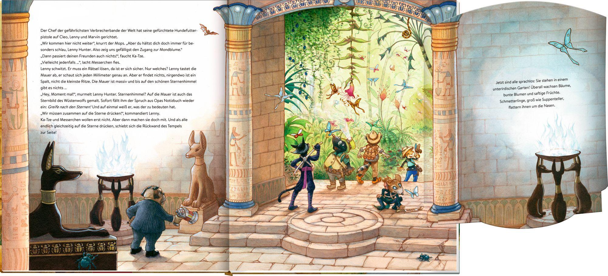 Beispielinhalt (Bild) Lenny Hunter - Im Tal der Mondblume (Bd. 2)