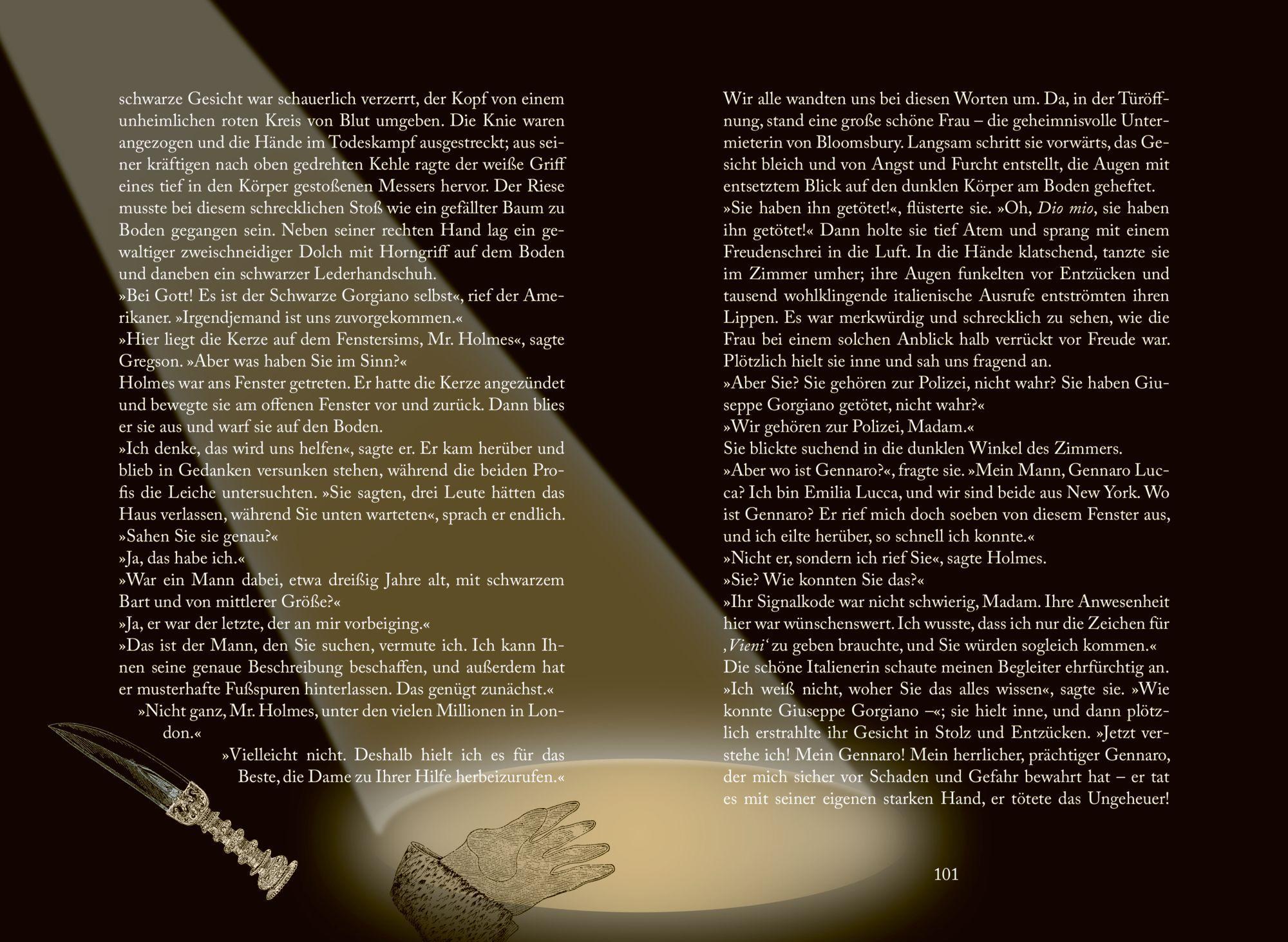 Beispielinhalt (Bild) Sherlock Holmes Bd. 7