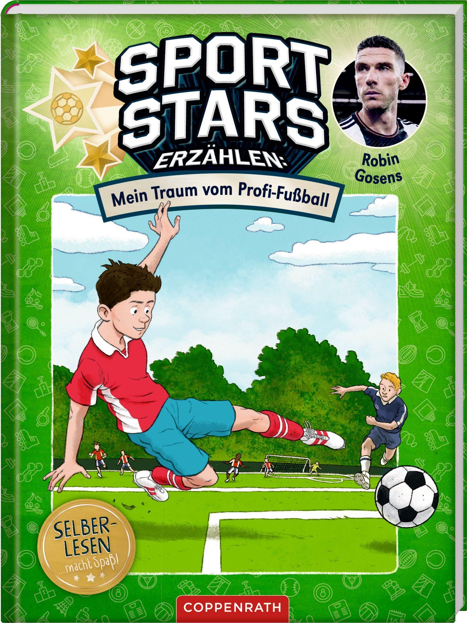 Vorderes Coverbild Sportstars erzählen (Leseanfänger, Bd. 1)