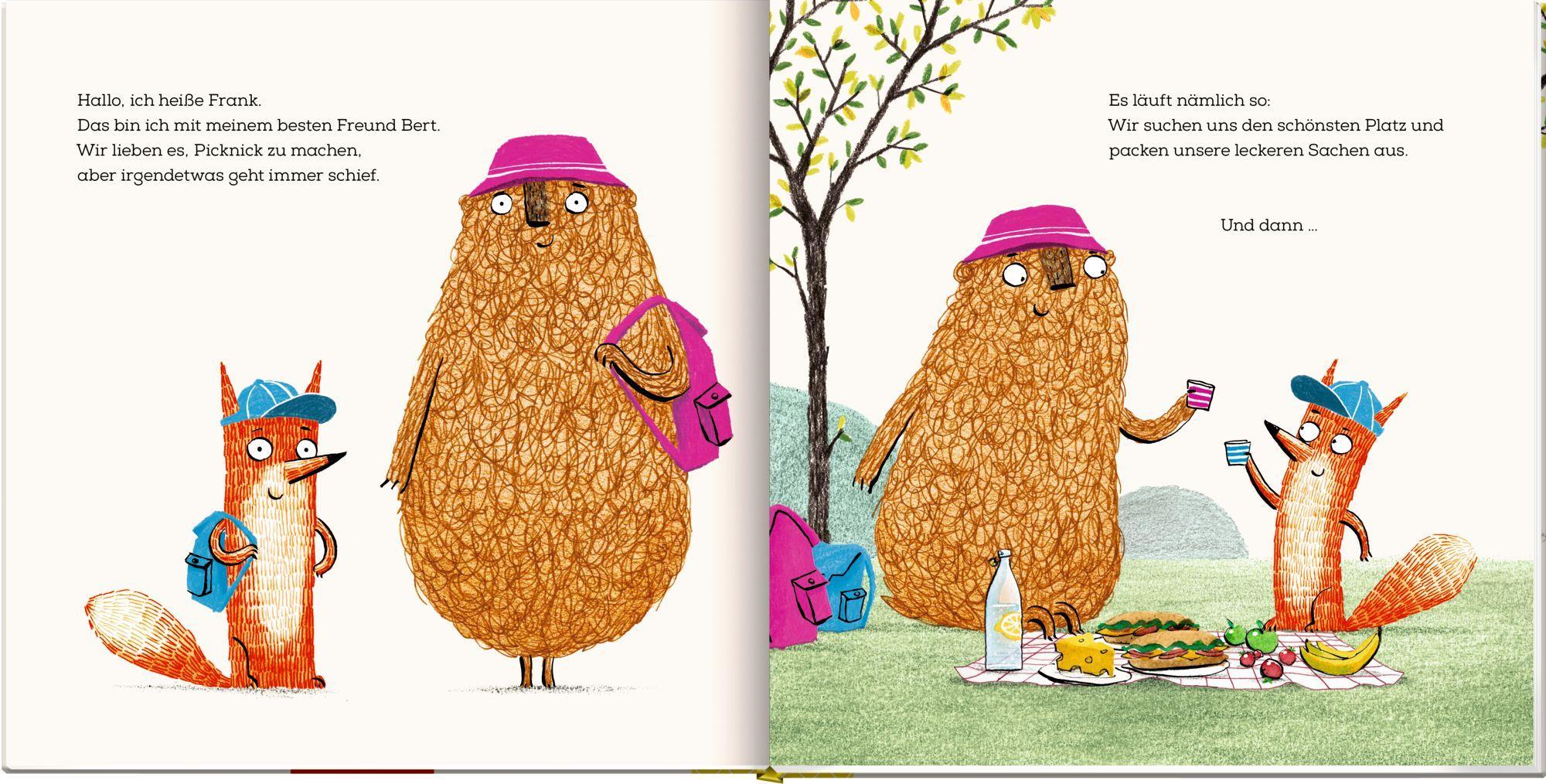 Beispielinhalt (Bild) Frank und Bert