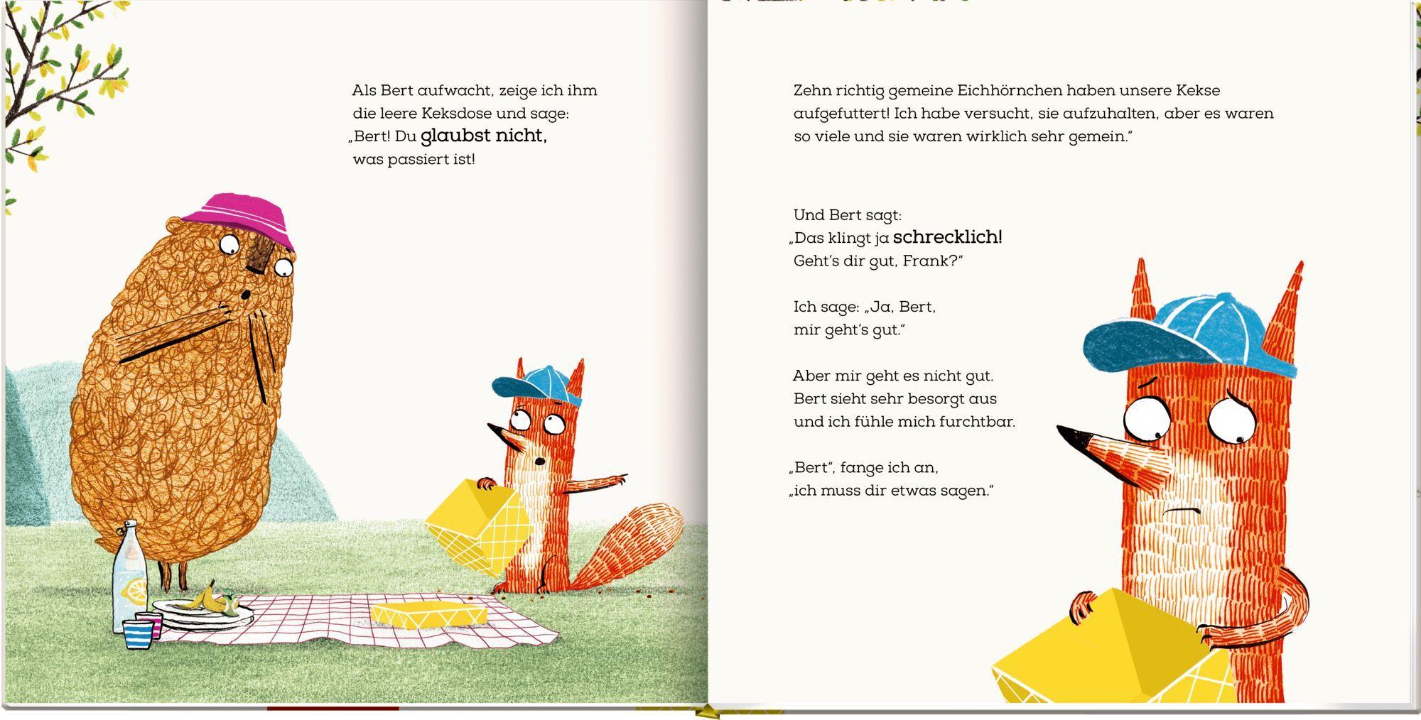 Beispielinhalt (Bild) Frank und Bert