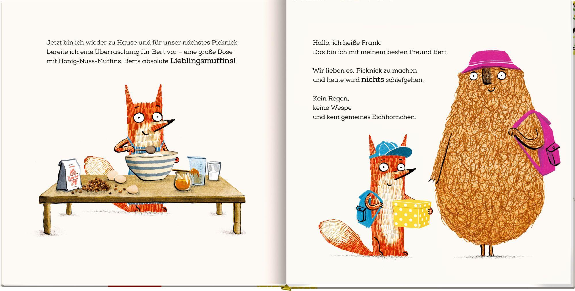 Beispielinhalt (Bild) Frank und Bert